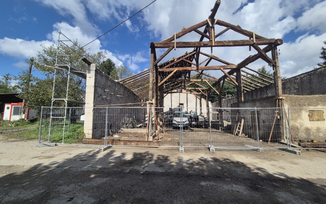 Réhabilitation d&rsquo;une grange agricole, partie 2 : la démolition