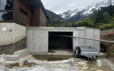 Création d’une extension et aménagements extérieurs
