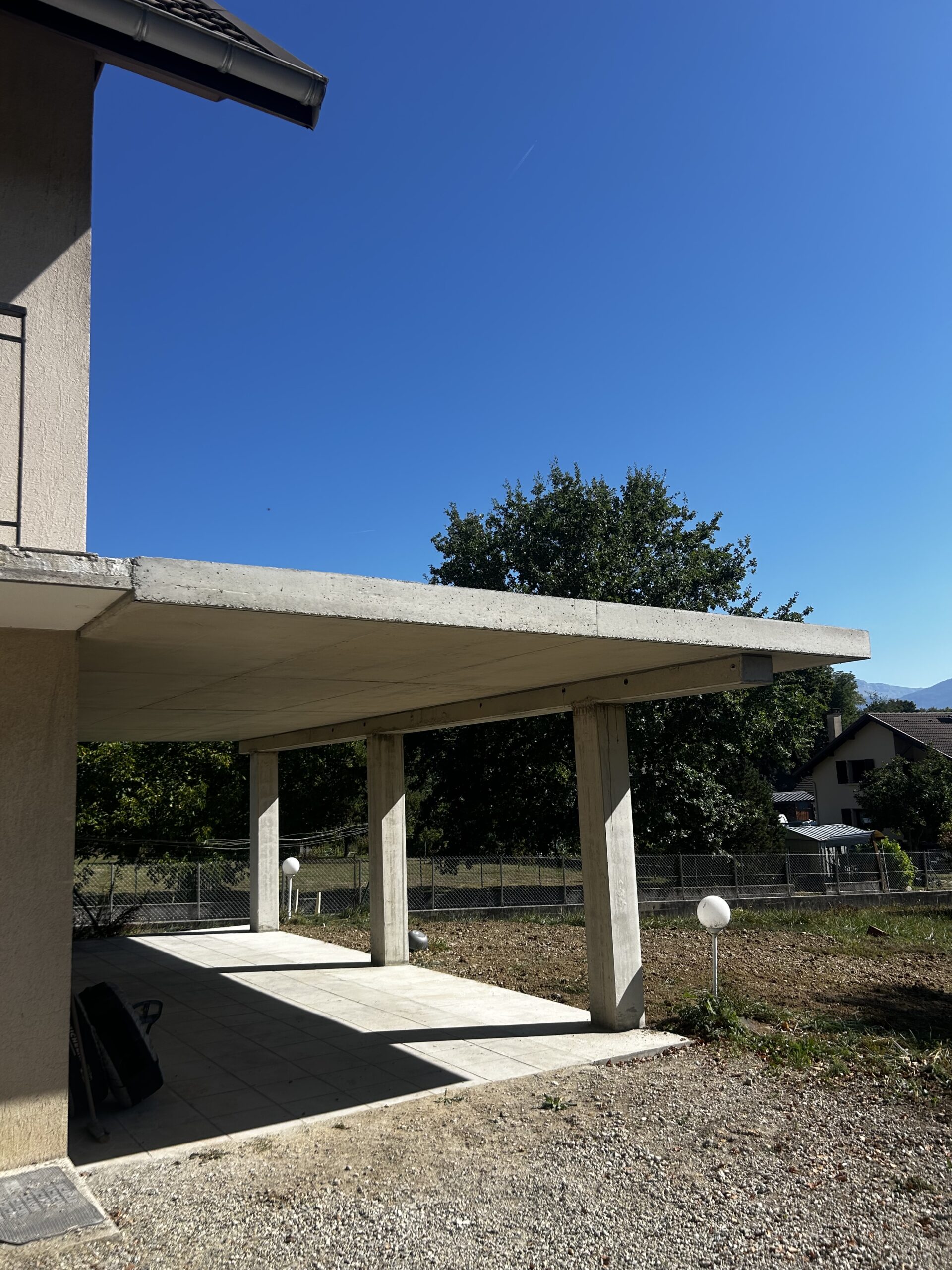 Création d&rsquo;une terrasse de 46 m²