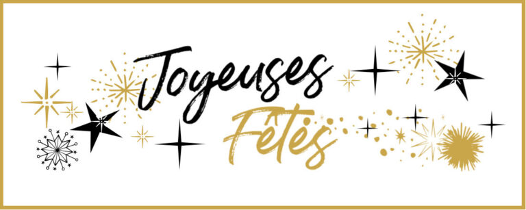 Carte « Joyeuses fêtes »